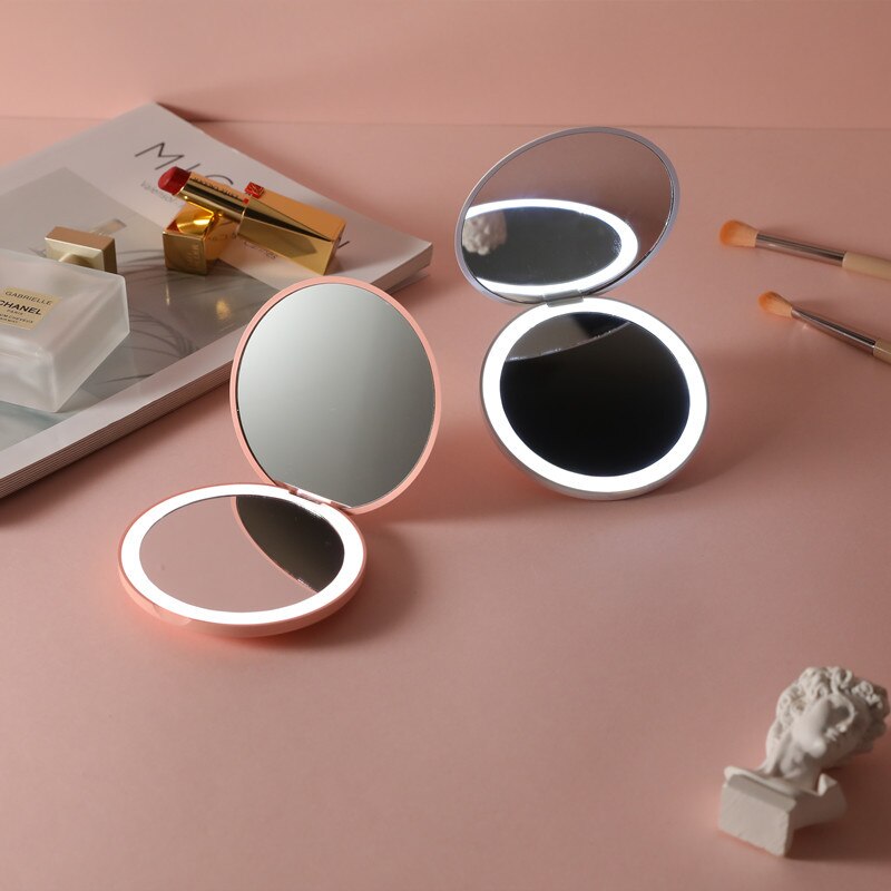 LED Pocket Makeup Mirror