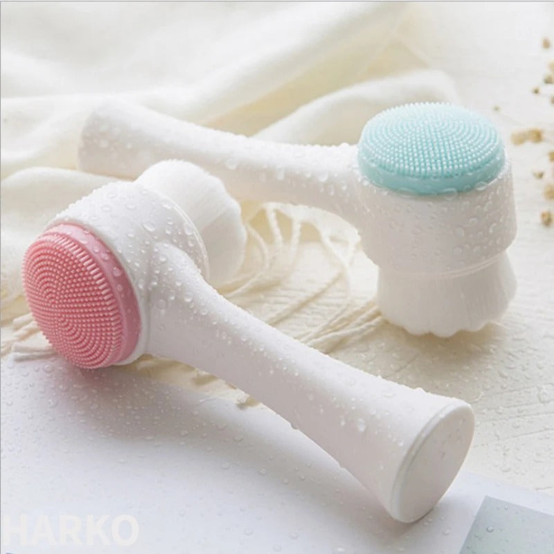 Silica Gel Facial Brush