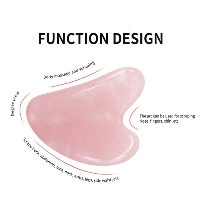 Pink Gua Sha Face Tool